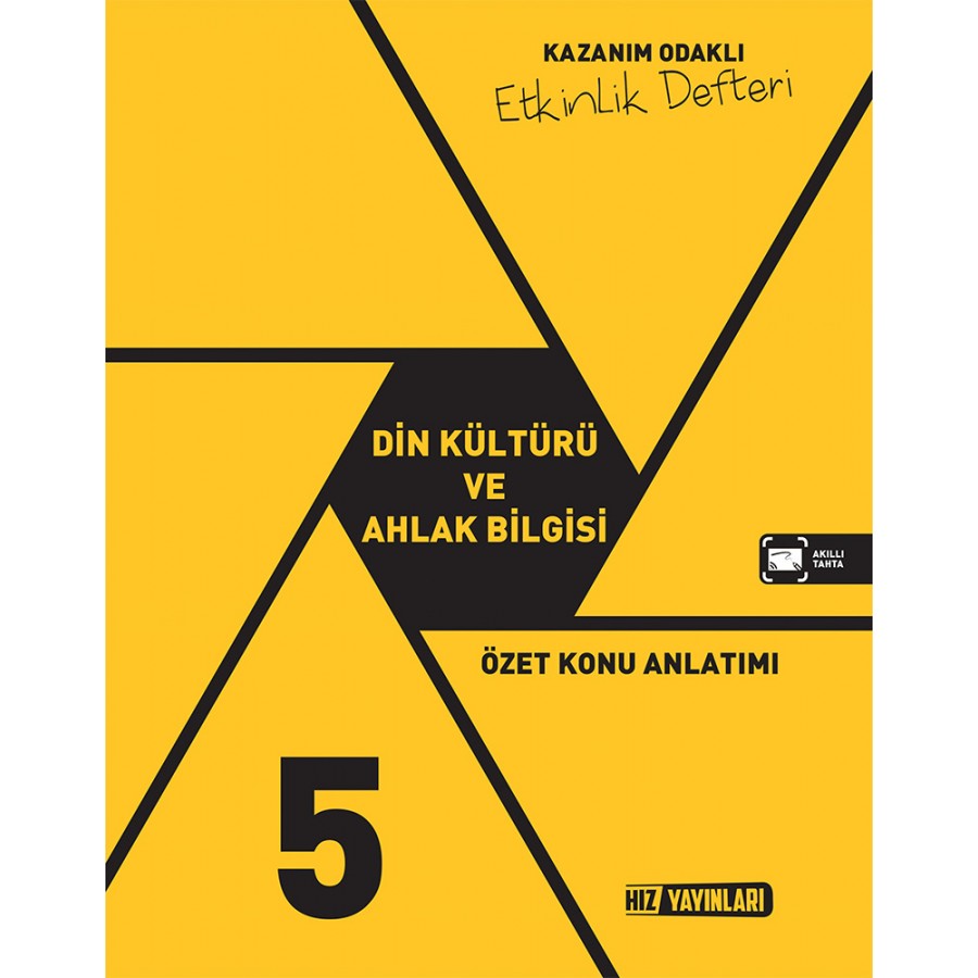 HIZ 5. Sınıf Din Kültürü Etkinlik Defteri  
